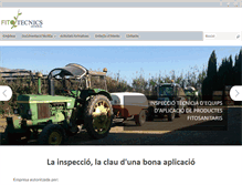 Tablet Screenshot of fitotecnics.com